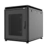 Armadio Server Rack 19'' 600x1000 12 Unit&agrave; Nero da sotto-scrivania serie Evolution 