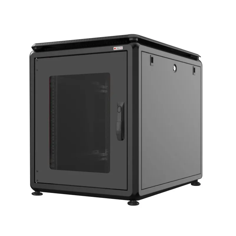 Armadio Server Rack 19'' 600x1000 12 Unit&agrave; Nero da sotto-scrivania serie Evolution 