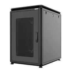 Armadio Rack 19'' 600x800 16 Unit&agrave; Nero serie Evolution 