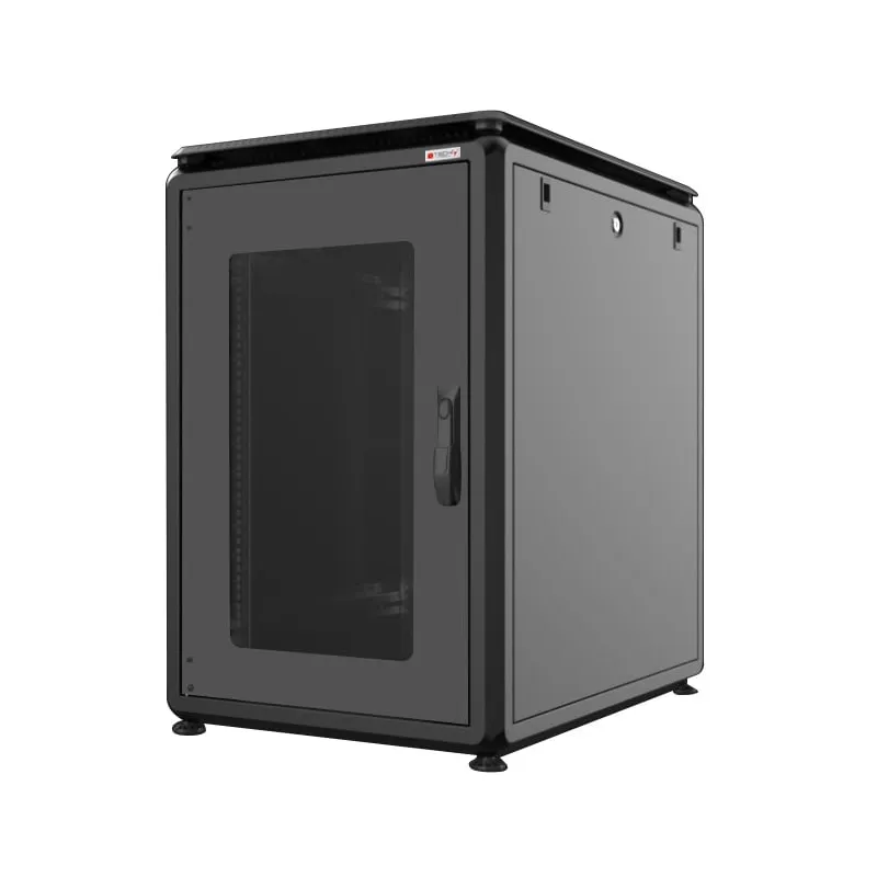 Armadio Rack 19'' 600x800 16 Unit&agrave; Nero serie Evolution 