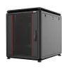 Armadio Server Rack 19'' 600x1000 12 Unit&agrave; Nero da sotto-scrivania serie Evolution 