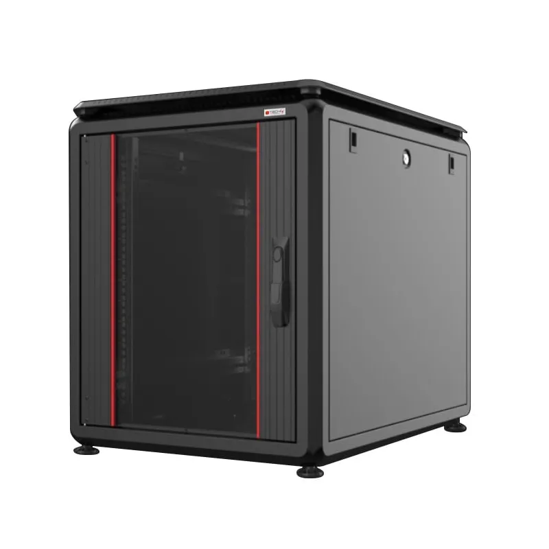 Armadio Server Rack 19'' 600x1000 12 Unit&agrave; Nero da sotto-scrivania serie Evolution 