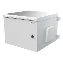 Armadio Rack 19'' a Parete 7U Grigio IP55 Porta Cieca prof. 600 mm