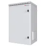 Armadio Rack 19'' a Parete 12U Grigio IP55 Porta Cieca prof. 450 mm