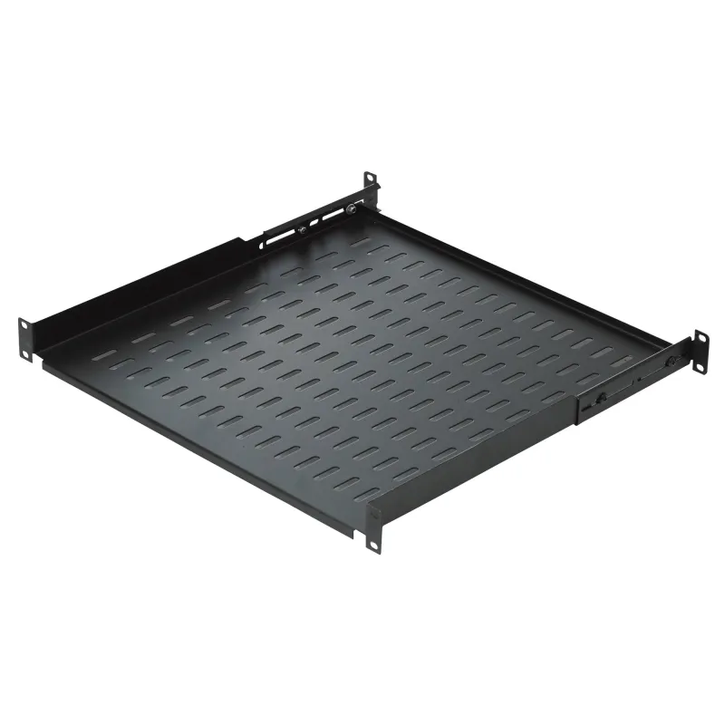 Mensola per Rack 19'' 450 mm 2U Nera 4 punti