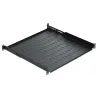 Mensola per Rack 19'' 450 mm 2U Nera 4 punti