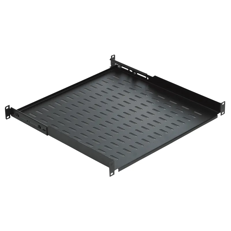 Mensola per Rack 19'' 550 mm 2U Nera 4 punti