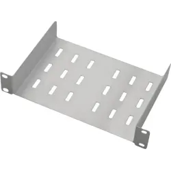 Mensola per Rack 10'' 150 mm 1U Grigio 2 punti