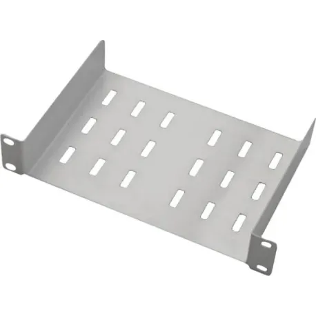 Mensola per Rack 10'' 150 mm 1U Grigio 2 punti