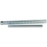 Coppia di Staffe Orizzontali per Armadi Rack 19'' Profondit&agrave; 1000 serie Evolution 