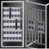 Coppia di Staffe Orizzontali per Armadi Rack 19'' Profondit&agrave; 1000 serie Evolution 