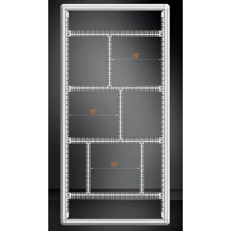 Barre di Supporto Verticali per Armadi Rack 19'' Serie Evolution 