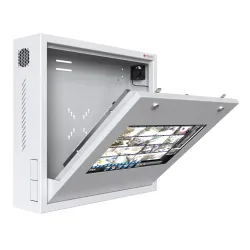 Box di Sicurezza per DVR e Sistemi di Videosorveglianza con Finestra per Schermo
