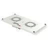 Kit di Ventilazione a Soffitto per Rack 19'' IP55 2 Ventole Grigio