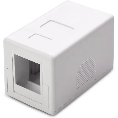 Presa a Muro per 1 Frutto Keystone Bianco
