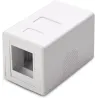 Presa a Muro per 1 Frutto Keystone Bianco