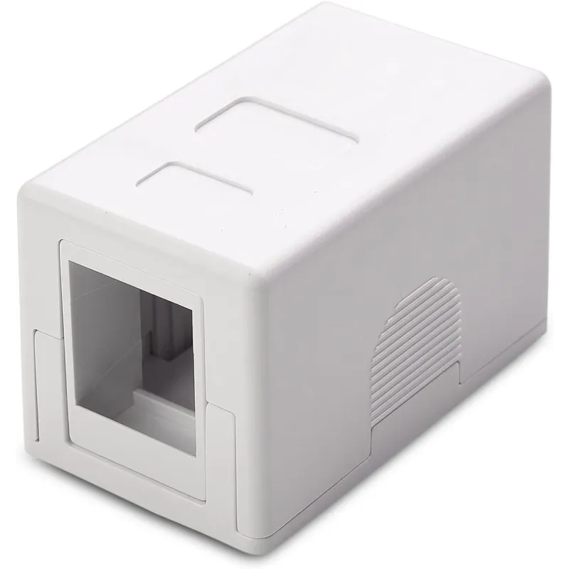 Presa a Muro per 1 Frutto Keystone Bianco