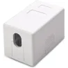 Presa a Muro per 1 Frutto Keystone Bianco