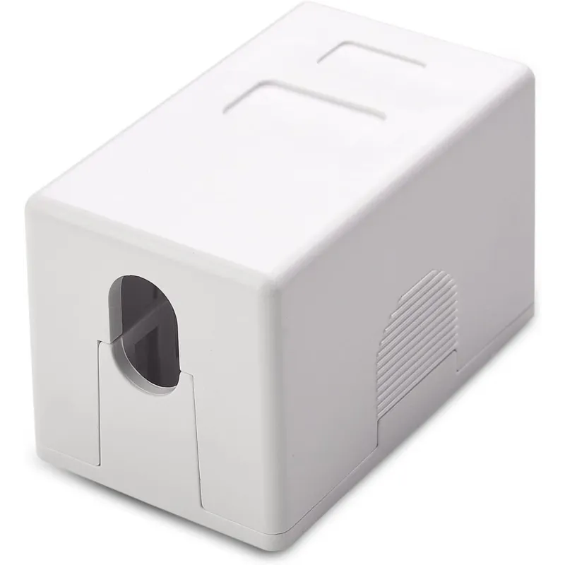 Presa a Muro per 1 Frutto Keystone Bianco