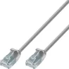 Cavo Patch di Rete Cat.6 UTP Slim 1m Grigio