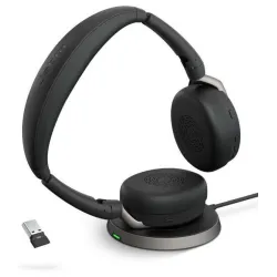 Jabra Evolve2 65 Flex UC USB-A con base ricarica