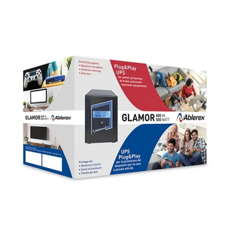 Ablerex Glamor 850VA UPS Line-interactive