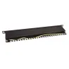 Pannello Patch STP 24 Posti RJ45 19'' 1U Cat.6 Nero