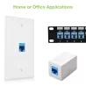 Frutto Keystone RJ45 Cat.6 UTP IDC 90&deg; Blu