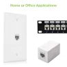 Frutto Keystone RJ45 Cat.6 UTP IDC 90&deg; Bianco