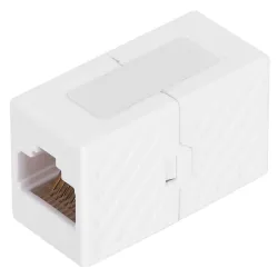 Accoppiatore Modulare Cat.6 RJ45 F/F UTP Bianco