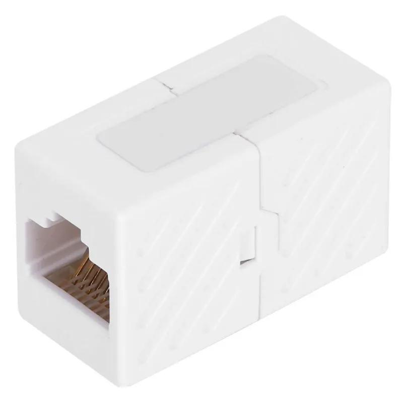 Accoppiatore Modulare Cat.6 RJ45 F/F UTP Bianco