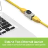 Adattatore Modulare Keystone RJ45 Accoppiatore di Rete Cat.6 F/F Schermato FTP
