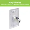 Adattatore Modulare Keystone RJ45 Accoppiatore di Rete Cat.6 F/F Schermato FTP