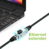 Adattatore Modulare Keystone RJ45 Accoppiatore di Rete Cat.5E F/F Schermato FTP