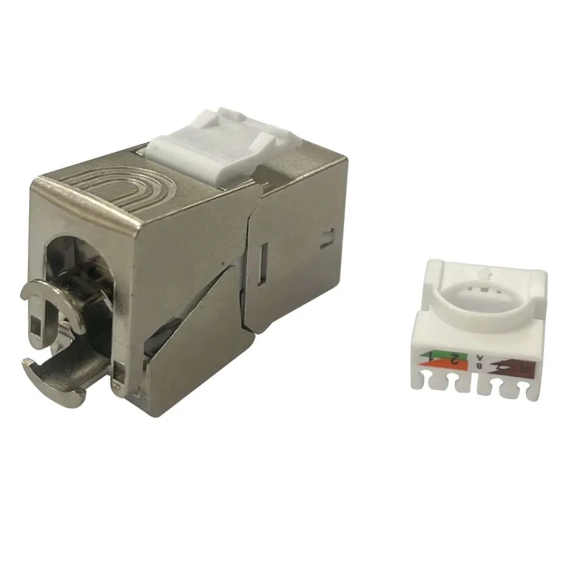 Frutto Keystone RJ45 Cat.6A Slim STP Tool Free