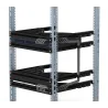 Mensola Gestione Cavi su Rack 19'' 24 Porte P.1000 mm