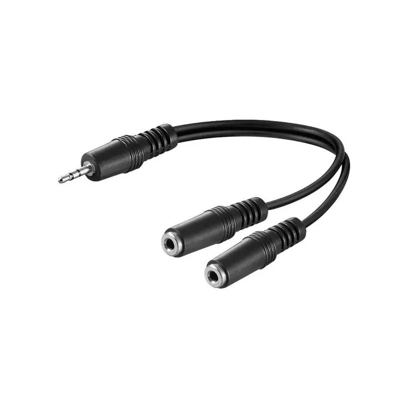 Splitter sdoppiatore 2 x 3,5 mm stereo EZTG
