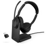 Jabra Evolve2 55 stereo con link 380A con base