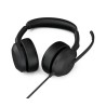 Jabra Evolve2 50 MS stereo USB-A cuffia con microfono cancellazione di rumore e ANC