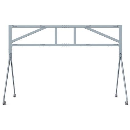 Carrello doppio Meetingboard 65" grigio