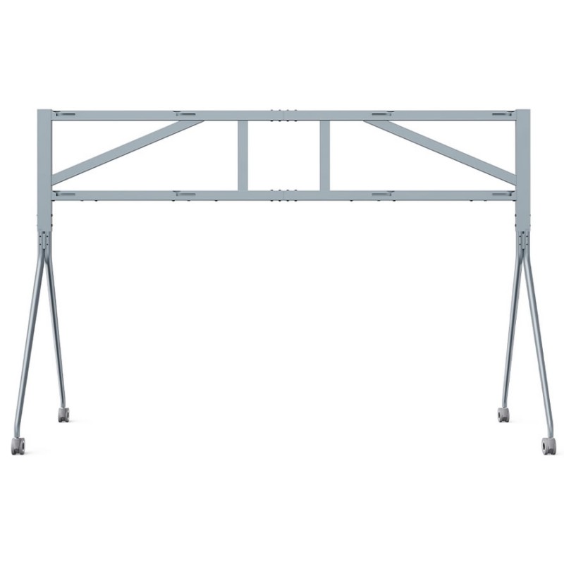 Carrello doppio Meetingboard 65" grigio