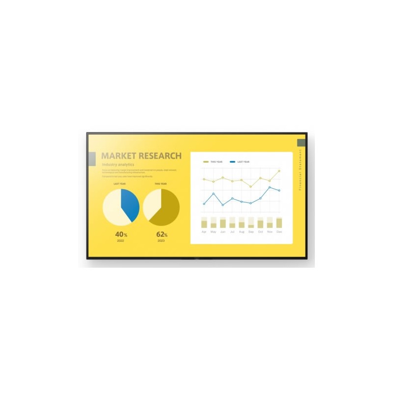 Monitor Sony 65" FW-65EZ20L display 16-7