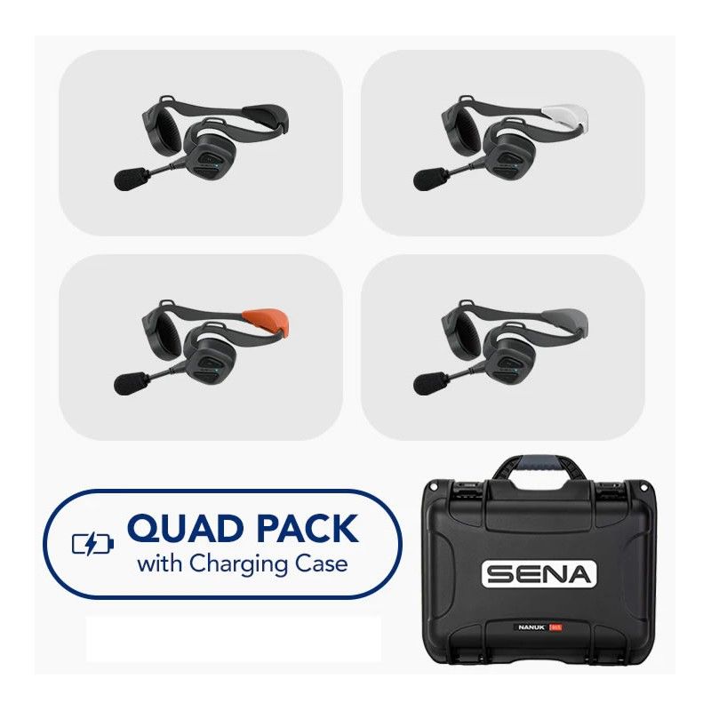Cuffia nautica wireless con borsa ricarica 4 pezzi
