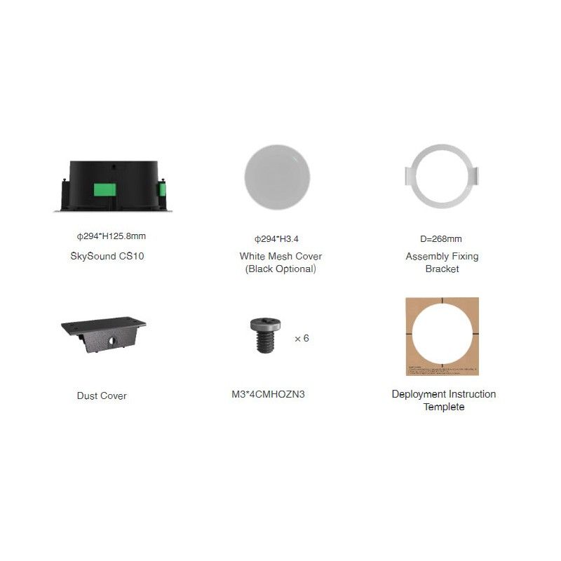 Yealink cs10 altoparlante da soffitto