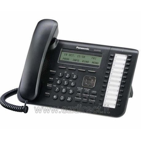 Panasonic kx-nt543NE Telefono IP specifico colore nero