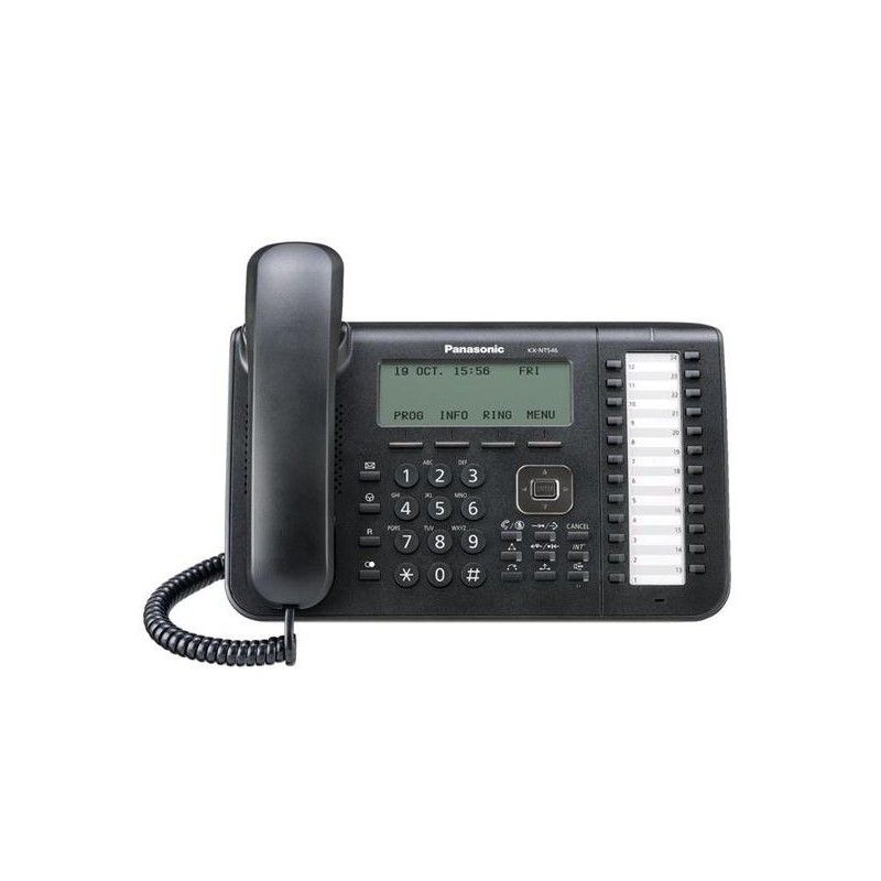 Panasonic kx-nt546NE Telefono IP specifico colore nero