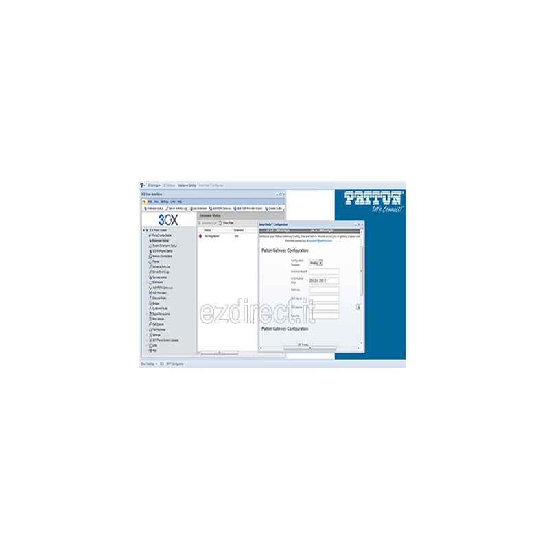 Patton SNBX appliance 3CX free edition
