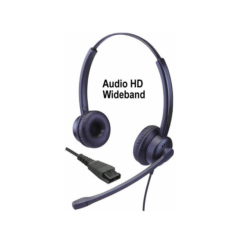 Cuffia telefonica Ezlight Pro DW Wideband duo senza cavo