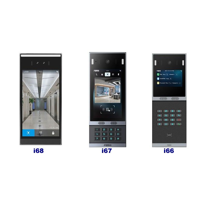 Fanvil i67 videocitofono IP con display touch da 7"