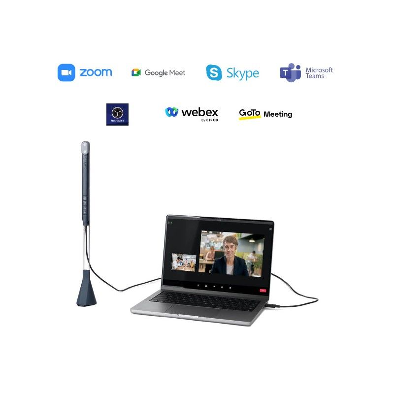 Ipevo totem 120 document - conference camera 4K 120°